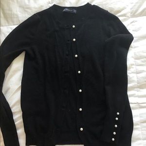 Zara Knit Pearl Cardigan